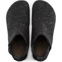 Birkenstock Chaussons en laine Andermatt - Anthracite