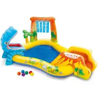 Intex Piscine gonflable Dinosaur Play Center 249x191x109 cm 57444NP