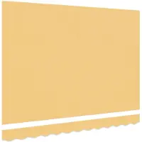vidaXL Tissu de remplacement pour stores, couleur sable, 329 x 245 cm, polyester