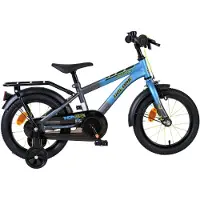Volare Vélo pour enfants Thombike - Garçons - 14 pouces - Bleu/Gris