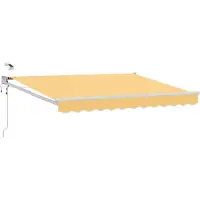 vidaXL Auvent électrique rétractable , couleur sable