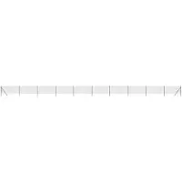 vidaXL Clôture grillagée Anthracite 0,8x25 m Acier galvanisé