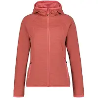Icepeak Berryville Midlayer avec capuche pour femmes, couleur : corail, taille : M