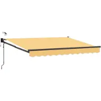 vidaXL Auvent électrique rétractable , couleur sable