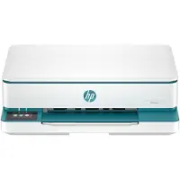 HP ENVY 6122e Imprimante couleur tout-en-un sans fil, encre instantanée, impression photo, imprimante thermique, impression couleur, 4800 x 1200 ppp, copie couleur, A4, blanc
