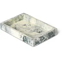 Ferm Living Mist Plateau Emerald Off-white | 15 x 20 cm