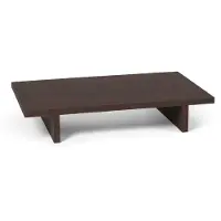 Ferm Living Kona Low Table Dark Stained