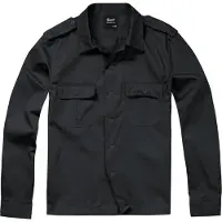 Brandit Us Long Sleeve Shirt Noir 7XL Homme