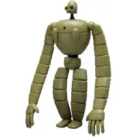 Fine Clover Le Château Dans Le Ciel Robot Soldat Metal Model Doré