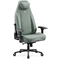 Diablo Chairs Diablo X.Eye Prime Chaise de jeu avec fonction de refroidissement Chaise de bureau, charge maximale 140 kg, taille normale, couleur verte