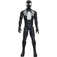 Hasbro Figurine Spider-Man en costume noir Titan 30 cm