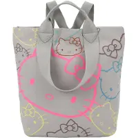 Fritzi aus Preußen sac à épaule sac à dos de loisirs JU Hello Kitty Limited Outline Sky Pale Cat gris clair