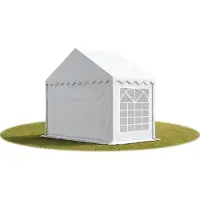 TOOLPORT 3x2 m Tente de réception / Barnum blanc toile de haute qualité PVC 700 N