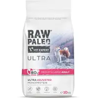 Vet Expert Paléo Ultra Porc cru MediumLarge Adult 10kg