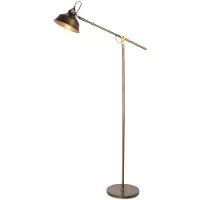 Mexlite - lampadaire - Nove - bronze - plastique métal - Ø 28cm - E27 - 1322BR