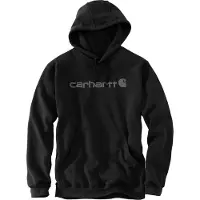 Carhartt Sweat à capuche avec logo Marquette - Taille XL - Noir / Gris - - S1100074N21XL