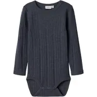 Name It Mini Barboteuse / body 'NMMWang' gris foncé
