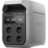 EcoFlow DELTA 3 Plus Centrale électrique portable 1024 Wh, 1 pièce.