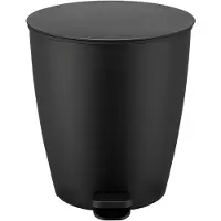 Blomus AVA Treteimer schwarz 3l, Poubelle, Noir