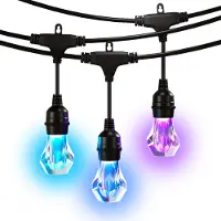 Nanoleaf Guirlande Lumineuse - Nanoleaf - Nf084k02-40slo - 30m - Multicolore - Extérieur - Led