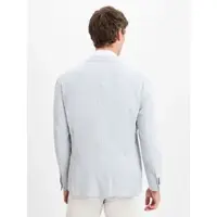 Nils Sundström Veste de costume 'Marcello' bleu clair / blanc