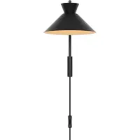 Nordlux Dial Applique réglable, Variante : Ø 250 x 402 mm, 40 W, E27, noir