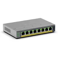 Netgear GS108EP-100EUS Commutateur réseau 8 ports Gigabit PoE+ 62W Easy Smart Fanless