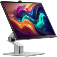 Alogic Clarity Fold Touch, 68,6 cm (27 pouces), 3840 x 2160 pixels, 4K Ultra HD, noir, argent
