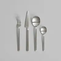 101 Copenhagen Kogei Couverts Brushed Steel (24 pcs)