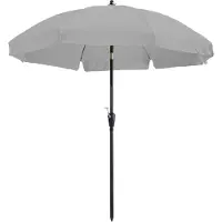 Madison Parasol Lanzarote 250 cm Rond Gris