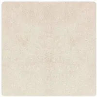 vidaXL Tapis Shaggy Anti-dérapant Crème 160 x 160 cm PP