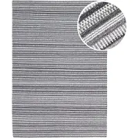 Axi Java Tapis D'Extérieur, Rectangulaire, Gris, 140 X 120 Cm / Épaisseur : 5 Mm - Tapis Jardin Extérieur/Intérieur - Tapis Balcon Fabriqué À Partir