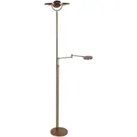 Steinhauer Exclusive - lampadaire - Soleil2 - bronze - plastique et métal - Ø 32 cm - LED - 4386BR