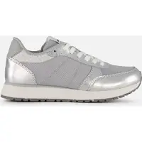 Woden Ronja Metallic Trainers Gris EU 41 Femme