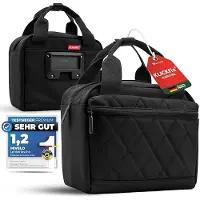 MIVELO Sacoche pour guidon - Déperlant & compatible Klickfix - 7 litres - Noir