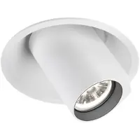Wever & Ducre Bliek Round LED 1.0 Spot Encastré White Matt | 2700 K | Medium