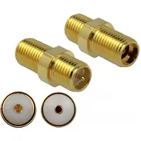 DeLOCK Adaptateur SMA female vers RP-SMA female – 50 Ohm