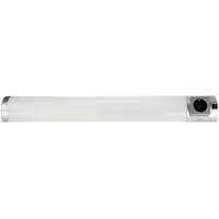 Heitronic DETMOLD Luminaire d'agencement LED LED fixe 8 W blanc chaud argenté (450 lm)