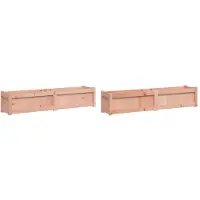 vidaXL Jardinières 2 pcs bois massif douglas