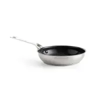 KitchenAid Stainless Steel poêle à frire 28cm argent - revêtement antiadhésif