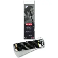 Derwent Artists Black &amp; White Lot de 6