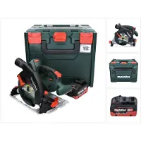 Metabo KS 18 LTX 57 Scie circulaire à main sans fil 165 mm 18V + 1x Batterie 5,5 Ah + Coffret metaBOX - sans chargeur