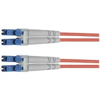 Telegärtner Câble de renvoi FO 2x G50/125 OM4, 1x LC Duplex - 1x LC Duplex, violet, 1 m