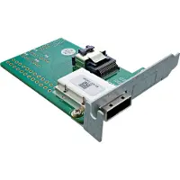 InLine - SAS-Blende intern zu extern - 4-Lane - Mini SAS (SFF-8087) (W) zu 4x Shielded Mini MultiLane SAS (SFF-8088), 26-polig (W) (27650)