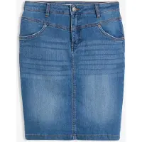 Bonprix Jupe en jean extensible