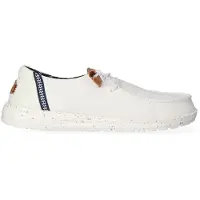 HeyDude Mocassin 'Wendy Washed' blanc