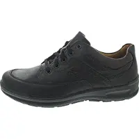 Jomos Chaussures de ville pour hommes , compatibles avec les semelles intérieures, à lacets, noires, pour le quotidien
