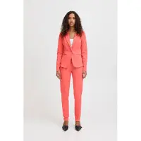 Ichi Blazer 'Kate' rouge orangé
