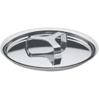 Alessi A Di Ajm200/20 Pots & Pans Couvercle En Acier Inoxydable 18/10 Brillant 20 Cm