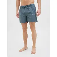 Jack & Jones Shorts de bain 'JPSTNaxos' opal / blanc